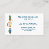 Leuke Monsters Visitekaartje (Voorkant)