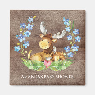 Leuke Moose Baby shower Favor Magnet Magneet