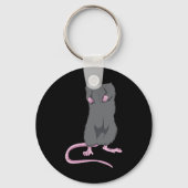 Leuke Muis Headless Halloween Rat Lichaam Gemakkel Sleutelhanger (Voorkant)