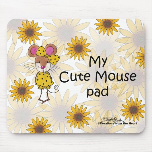 "Leuke Muis" Pad Muismat (Voorkant)
