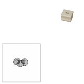 Leuke Muisstempel Rubberstempel (Gestempeld)