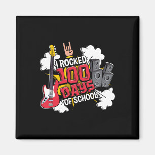 Leuke muziek gitaar Ik rockte 100 dagen van de sch Magneet