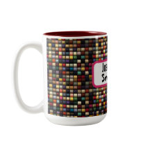 Leuke naailiefhebber Kleurrijke Thread Naam