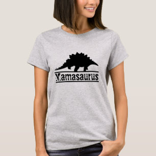 Leuke naam Aanpasbare Mamasaurus Familie Dinosauru T-shirt