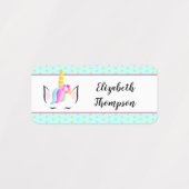 Leuke Naam Eenhoorn kleding label (Design 2)