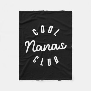 Leuke nanas club nana grappige moederdag  fleece deken