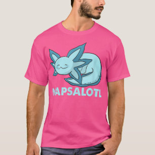 Leuke napsalotl aolotl slapende cute kawaii aalotl t-shirt