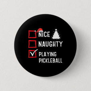 Leuke Naughty List Christmas Hob1 Ronde Button 5,7 Cm