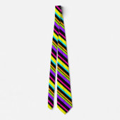 leuke neonstripe stropdas (Achterkant)