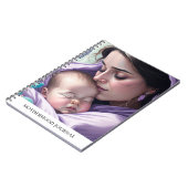 Leuke Nieuwe Moeder en Baby Moederschap Keepsake J Notitieboek (Linkerzijde)