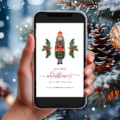 Leuke Notenkraker Kerstmis Feestdagenkaart