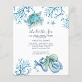 Leuke Ocean Animals Jongens Budget Verjaardag Uitn (Voorkant)