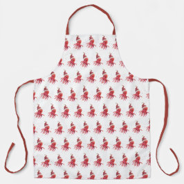 Leuke Octopus Zeeen en Groeten Santa Hat Schort