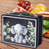 Leuke olifant blauw aangepaste naam