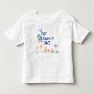 Leuke onderwater wereld eerste verjaardag kinder shirts