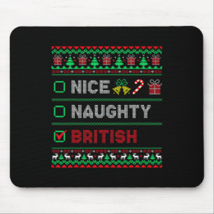 Leuke Ondeugende Britse Kerstmis Checklist Nederla Muismat