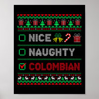 Leuke Ondeugende Colombiaanse Kerstmis Checklist C