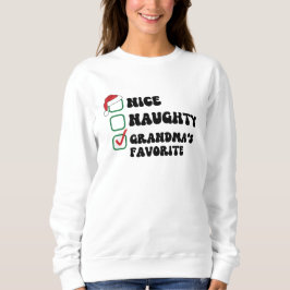 Leuke ondeugende oma's favoriete leuke matching trui