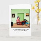 Leuke opa en oma dag kaart (Gele Bloem)