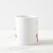 Leuke ouder Mok; Sweet Sound van de School Bell Koffiemok (Center)
