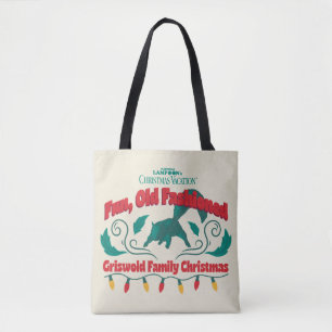 Leuke, ouderwetse Griswold familie kerst Draagtas