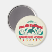 Leuke, ouderwetse Griswold familie kerst Magneet (Voorkant / Achterkant)