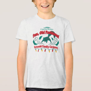 Leuke, ouderwetse Griswold familie Kerstmis Tri-Blend Shirt