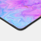 Leuke Paarse Abstracte Patroon Modern Kleurrijke B Bureaumat (Hoek)