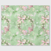 Leuke paasvogels cadeaupapier (Vlak)