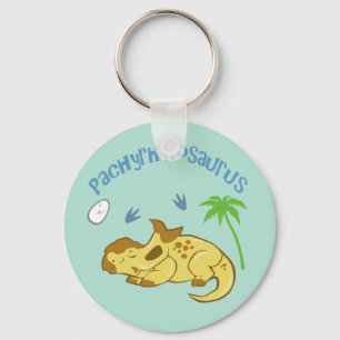Leuke Pachyrhinosaurus Sleutelhanger