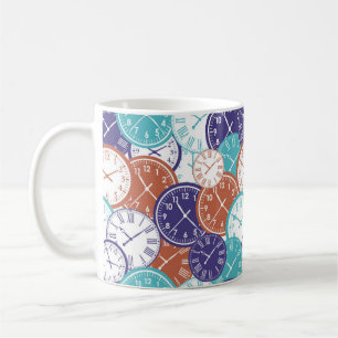 Leuke Pagina Vol Klokken Koffiemok