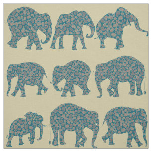 Leuke Paisley olifanten, Paisley Patroon stof