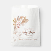 Leuke Pampas Grass Boho Meisje Baby shower Bedankzakje (Voorkant)