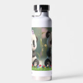 Leuke Panda drink milkshake Gepersonaliseerde Kind Waterfles (Rechts)