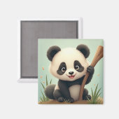 Leuke panda magneet (Voorkant / Achterkant)