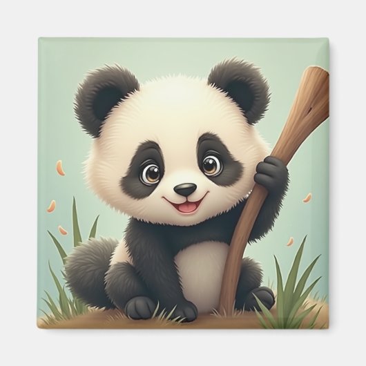 Leuke panda magneet (Voorkant)