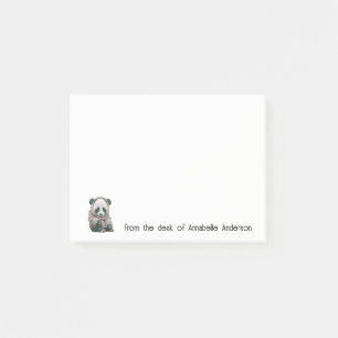 Leuke Panda Personaliseer Post-it® Notes