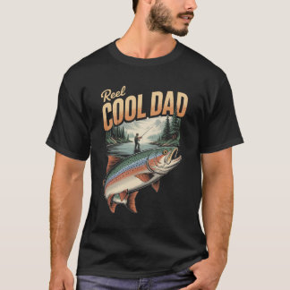 Leuke Papa Vissen Papa Leven Gelukkige Vaderdag T-shirt