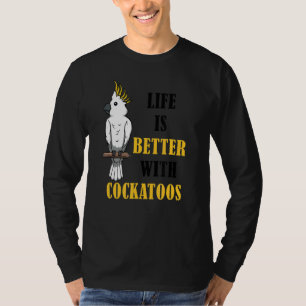 Leuke parkiet Cockatiel Kaketoe T-shirt