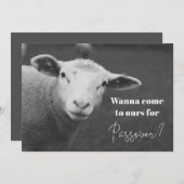 Leuke Pasen Uitnodiging (Voorkant / Achterkant)