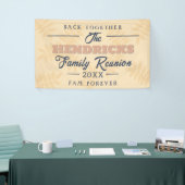 Leuke, pastel Family Reunion Welkom Banner (Beurs)