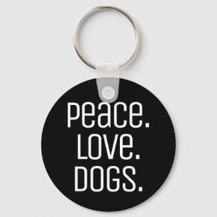leuke PEACE. HOUD. DOGS   Sleutelhanger