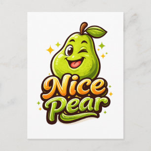 Leuke Peer - Gevoel voor Fruit - Foodie Vrienden Briefkaart