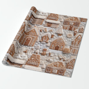 Leuke peperkoek Kerstmis Cadeaupapier