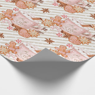 Leuke peperkoek Kerstmis Cadeaupapier