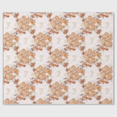 Leuke peperkoek Kerstmis Cadeaupapier (Vlak)