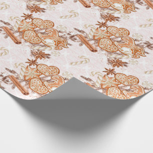 Leuke peperkoek Kerstmis Cadeaupapier