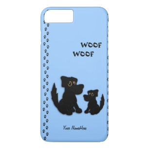 Leuke Persoonlijke Familie Doggie iPhone 8 Plus / 7 Plus Hoesje