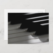 Leuke Piano Briefkaart (Voorkant / Achterkant)
