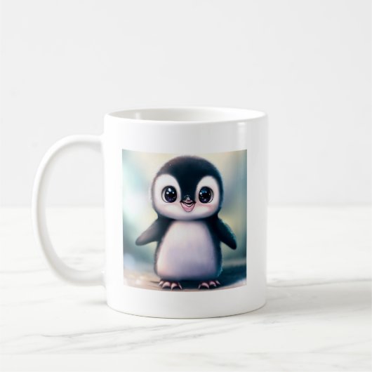 Leuke Pinguïn Mok - Leuke Dierlijke Mokken (Links)